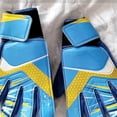 thumbnail image 4 of WUSUOWEI 1Pair Soccer Goalkeeper Gloves,Football Goalkeeper Gloves,Non Slip Grip,Embossed Design,Double Wrist Support Design,Finger Protection,Field Player Glove for Football Players, 4 of 5