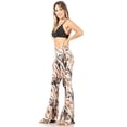 thumbnail image 4 of SWEETKIE Boho Flare Pants, Elastic Waist, Wide Leg Pants for Women, Solid & Printed, Stretchy and Soft, 4 of 5