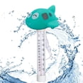 thumbnail image 2 of Floating Pool Thermometer with Tether & Dual Scale, Cartoon Design for Spa Bathtub Pond, Adult/Kids Safe - PVC Material, 2 of 4