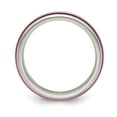 thumbnail image 2 of Edward Mirell  Titanium Pink Anodized Triple Groove 6mm Band, 2 of 8