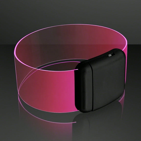 Cosmic Pink LED Neon Bracelets by FlashingBlinkyLights