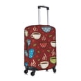 thumbnail image 3 of Kll Coffee Cups Luggage Cover Suitcase Cover Suitcase Protector-Large, 3 of 8