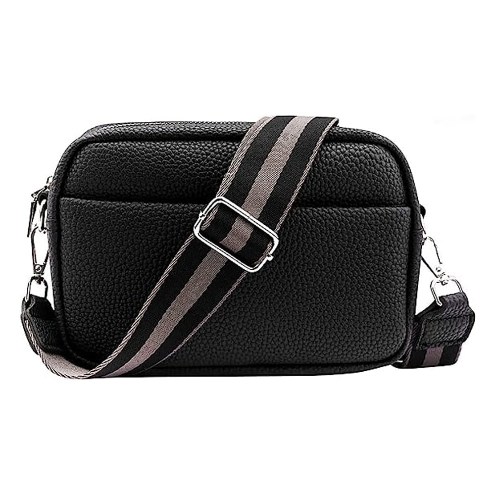 Black thick strap bag sale