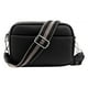 thumbnail image 1 of Bolso bandolera para mujer, bolso pequeño de cuero para cámara, bolso cruzado con correa gruesa, bolso de hombro con triple cremallera, 1 of 6