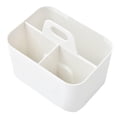 thumbnail image 2 of Organizador de maquillaje mayimx cesta dividida apilable con asa, 2 of 9