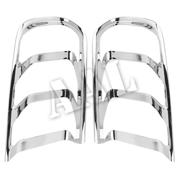 AAL Premium Chrome LIGHTS BEZEL Cover For 20152016 FORD Mustang Tail