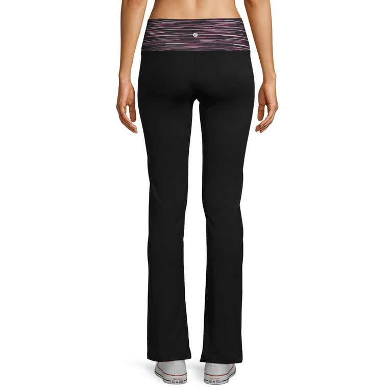 Bally Total Fitness Women's Active Barely Flare Yoga Pant 