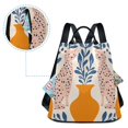 thumbnail image 5 of FORMRS Women's Travel Backpack Purse Anti-Theft Hidden Pockets Casual Shoulder Bag, Leopards Leaves, 5 of 7