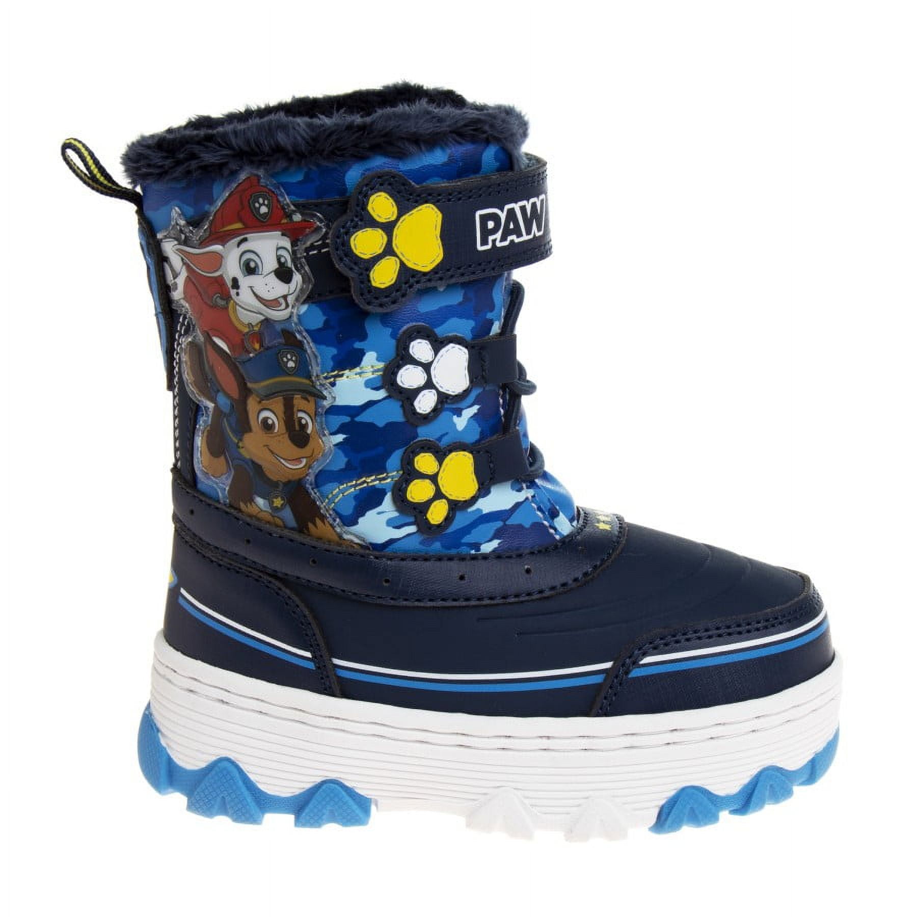 Paw Patrol Boys Snow Boots - Navy , 11