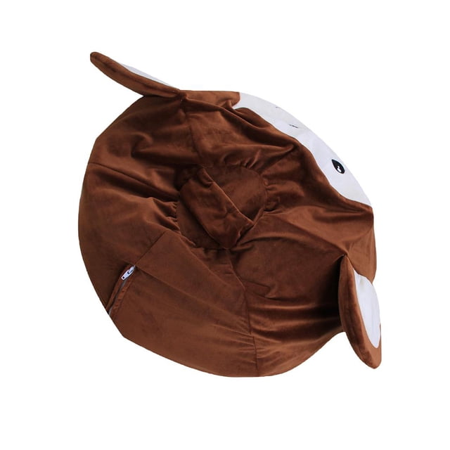 veasfak Enfants Tout-Petits Housses en Forme d'Animaux Rangement pour Peluches, Monkey