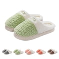 thumbnail image 2 of XIMIN Pantoufles pour Femmes Chaussures de Maison Confortables avec Mousse Mémoire Pantoufles Douces Chaudes Duveteuses Pantoufles Confortables Douces Sabots à Enfiler Hiver Automne Chaussures d'Intérieur, 2 of 5
