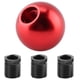 thumbnail image 2 of Perilla de Palanca de Cambios de Balonmano, Cabeza de Perilla de Palanca de Cambios de automóvil, Perilla Manual Universal de automóvil Cabeza de Palanca de Cambios con(Rojo), 2 of 9