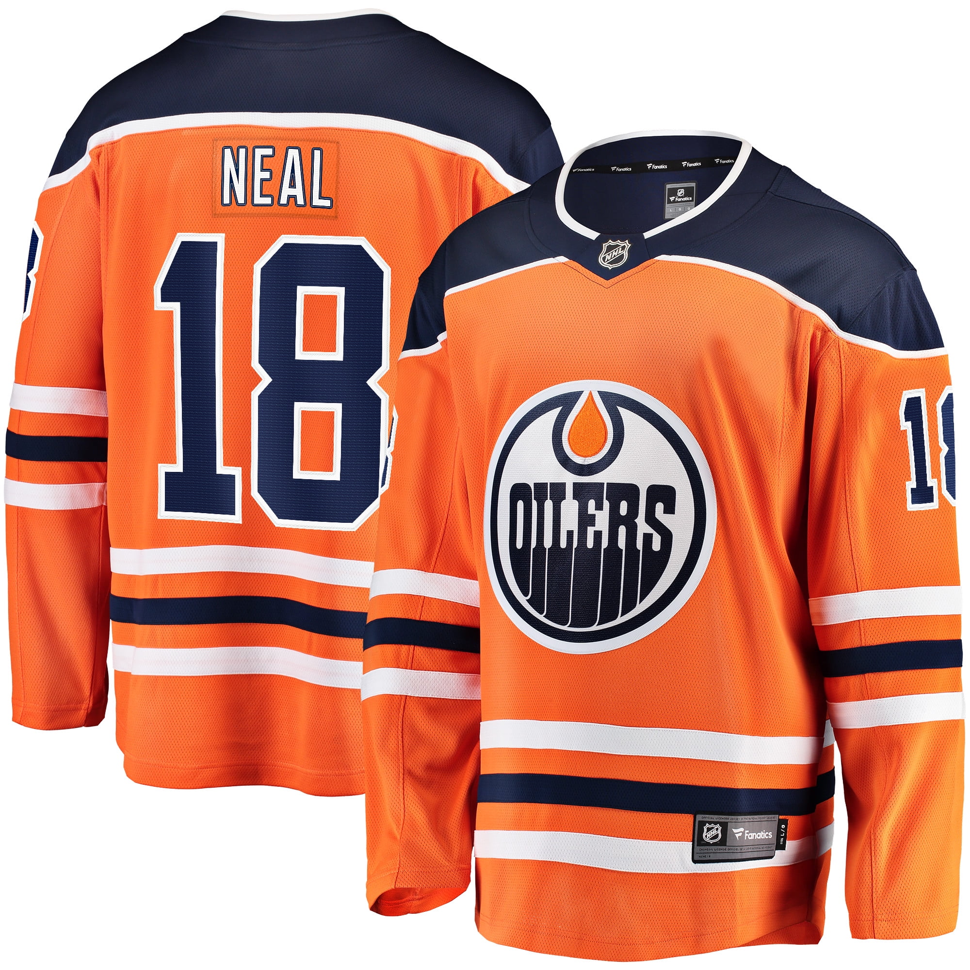 James Neal Edmonton Oilers Fanatics 