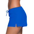 thumbnail image 3 of Traje de baño inferior de estilo niño con abertura para mujer Hugo Pantalones cortos de baño para mujeres, 3 of 10