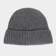 thumbnail image 3 of ZNQHFRE Men Women Thick Fleece‑Lined Ear Protective Winter Hat, Solid Color Cold‑Proof Pile Beanie Cap For Cycling Outdoor, 3 of 3
