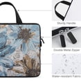 thumbnail image 3 of AWERP Flowers Laptop Bag Diving Fabric Tablet Cover Neoprene 10inch, 3 of 5