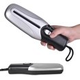 thumbnail image 4 of Electric Document Shredder - Portable/Compact - Paper Shredder - Fast Cut - Power Supply: Battery/USB - 26 x 8 CM - Gray & Black, 4 of 5