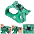 thumbnail image 3 of Unique Bargains 1 Set Dog Harness and Leash Combo Escape Proof No Pull Vest Harness for Small to Medium Dogs Green XXS, 3 of 7
