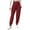Wine, variant on Tqcoqu Women's Yoga Joggers, Cozy Sweatpants with Pockets Casual Loose Comfy High Waisted Lounge Pants,Green Women's S-XXL