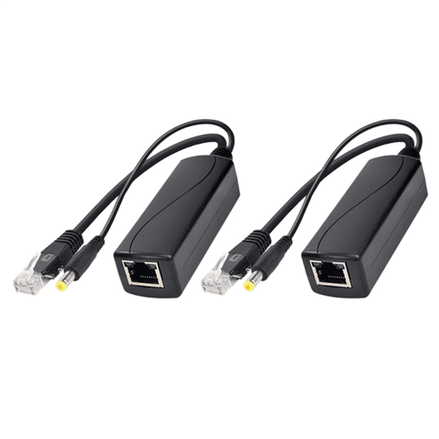 2X PS5712TG Gigabit Power Over Ethernet Splitter 10/100/1000Mpbs RJ45 Support IEEE802.3 /At(30W) PoE Splitter