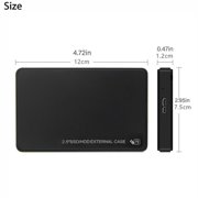 USB 3.0 2TB SATA SSD External Hard Drive Portable Desktop Mobile Hard Disk Case