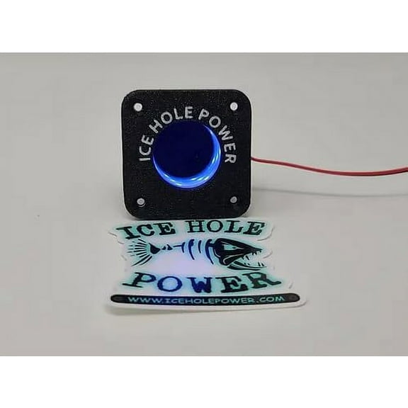 Glow Cup - The Original Ice Fishing Flush Mounted Glo Ring for Charging Jigs