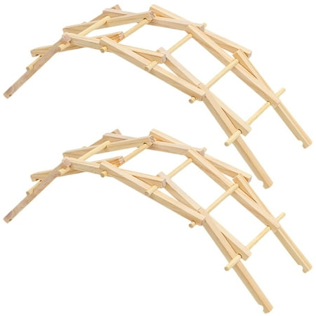 

2 Sets Arch Bridge Assembly Toy Interesting Children Toy Science Project Arch Bridge Assembly Toys