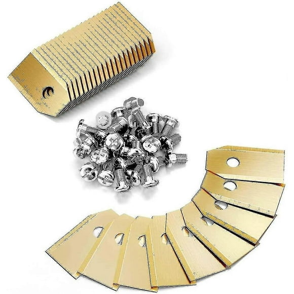 30pcs 0.75mm Titanium Lawn Mower Blade Screw For Husqvarna Automower Gardena