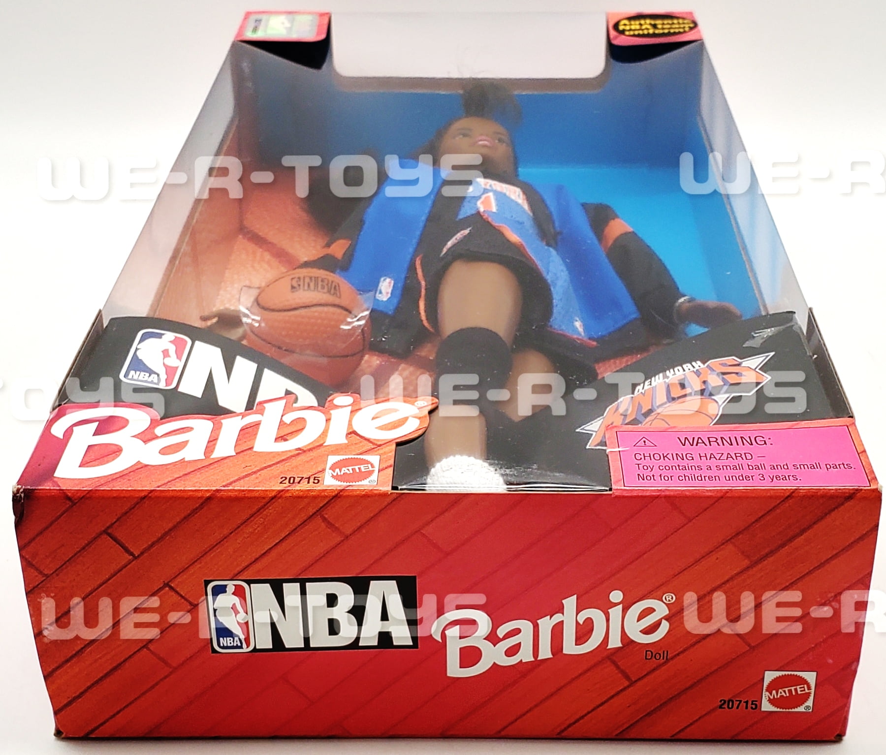 Barbie NBA New York Knicks Doll 1998 Mattel No. 20715 NRFB