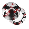 thumbnail image 3 of Round Bar Stool Seat Covers, Shadows Behind Elastic Round Chair Cover Stool Seat Slipcover Bar Stool Cushions Round Pad for 12-14 inch, 3 of 7