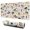 Rover Cream Dogs, variant on Long Mouse Pads for Desk,Schnauzer Dog and Footprints Desk Mats on Top Of Desks, Desk Mouse Pad Extra Large with 3mm Non-Slip Base and Stitched Edge for Gaming,Office,Work,Home 31.5"x11.8"