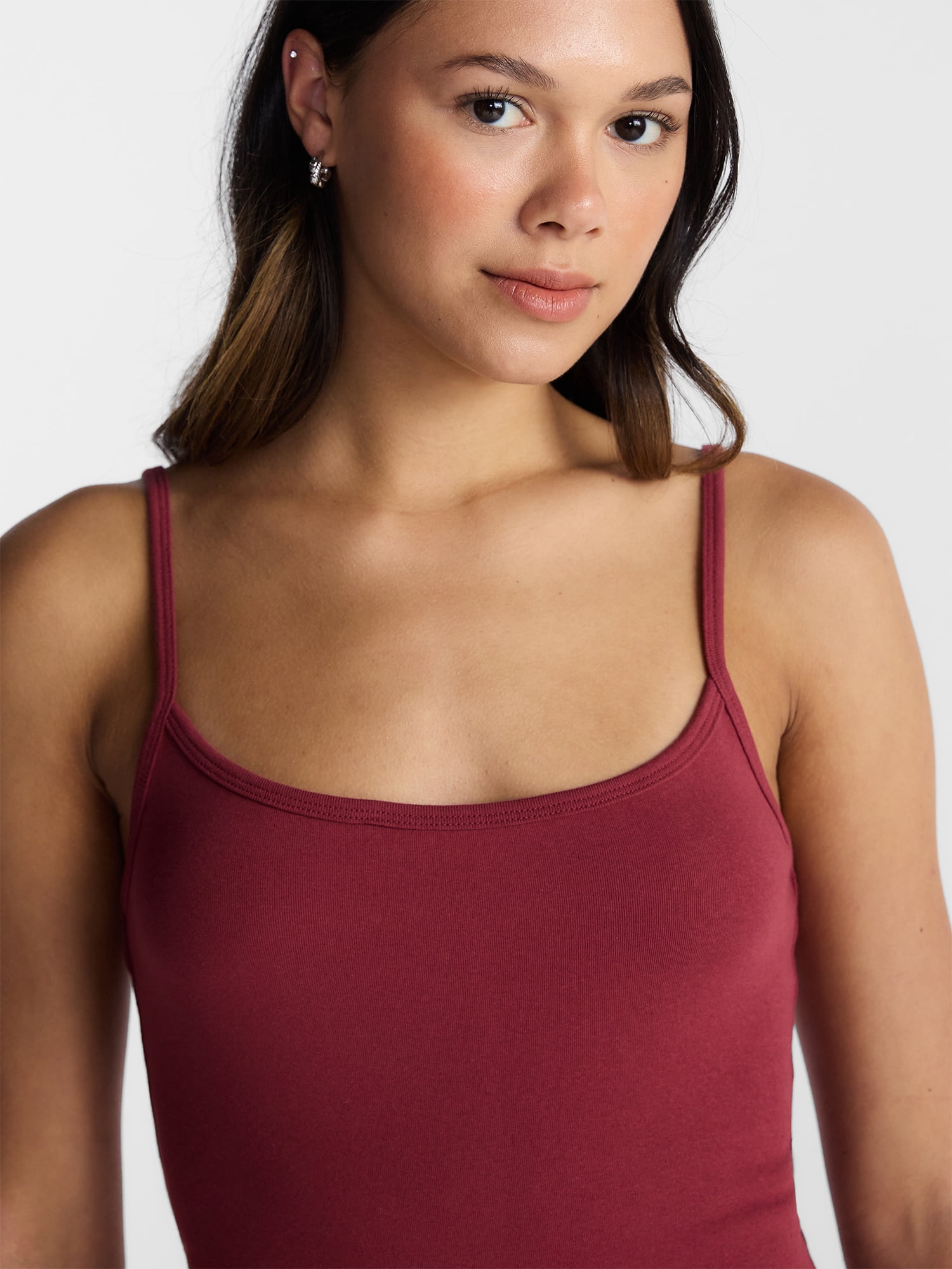 No Boundaries Ribbed Strappy Maxi Dress, Women's and Women's Plus XXS-4X