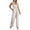 Beige, variant on Bigersell Women's High- Skinny Jumpsuit Jumpsuit Women Casual Boho Print Romper Long Playsuit Strapless Sleeveless Jumpsuit Ripped High Waist Jumpsuits for Ladies
