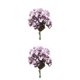 thumbnail image 1 of Bearachild Boda de flores de jardín de seda de hortensia artificial 2Conjunto Púrpura, 1 of 6