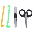 thumbnail image 1 of Herramienta Para Atar Nudos De Línea De Pesca ANGGREK Kit De Herramientas Para Atar Bucles De Pesca Material ABS Ligero Con Tijeras Nivel De Nudo De Gancho Simple Y Doble, 1 of 8