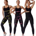 thumbnail image 4 of Cinturón Abdominal Y Levantador De Glúteos para Mujer para Fitness Corsé De Cintura Y Corsé De Piernas Ajustables De Una Pieza con Cinturón De Plástico,Amarillo,XL, 4 of 4