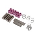 thumbnail image 4 of Plasma Cutting Consumables, 80Pcs High Hardness Non Fall Off  Strong Penetration Plasma Cutter Torch Consumables  For Welding, 4 of 8