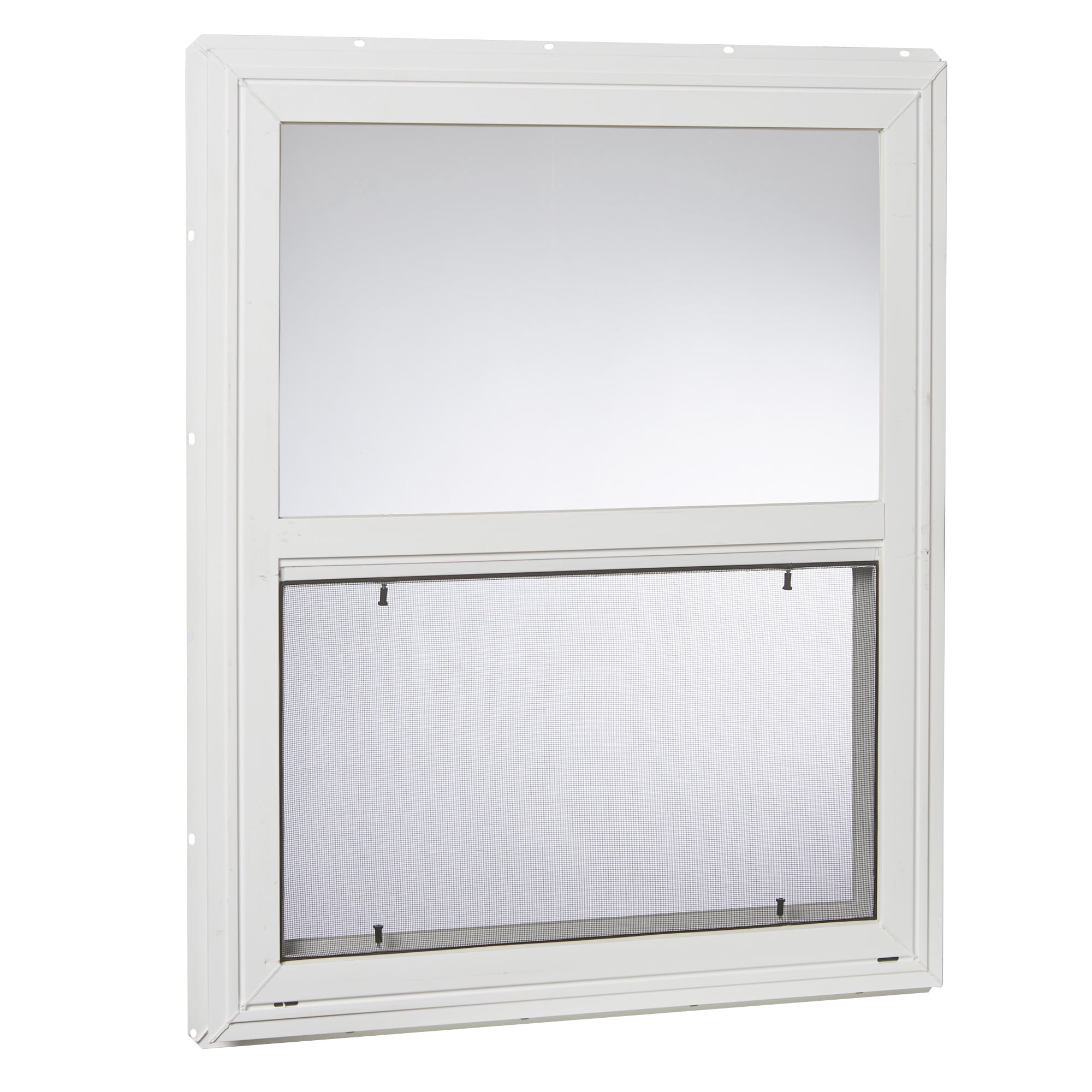 24 X 36 VINYL UTILITY SINGLE HUNG WINDOW - SINGLE GLAZED