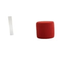 thumbnail image 1 of Lámpara De Pie De Papel Para Sala De Estar Con Reposapiés Redondo Otomano, Taburete, Asiento De Banco, Silla Para Oficina, Dormitorio, Guardería, Apartamento, Decoración, 1 of 8