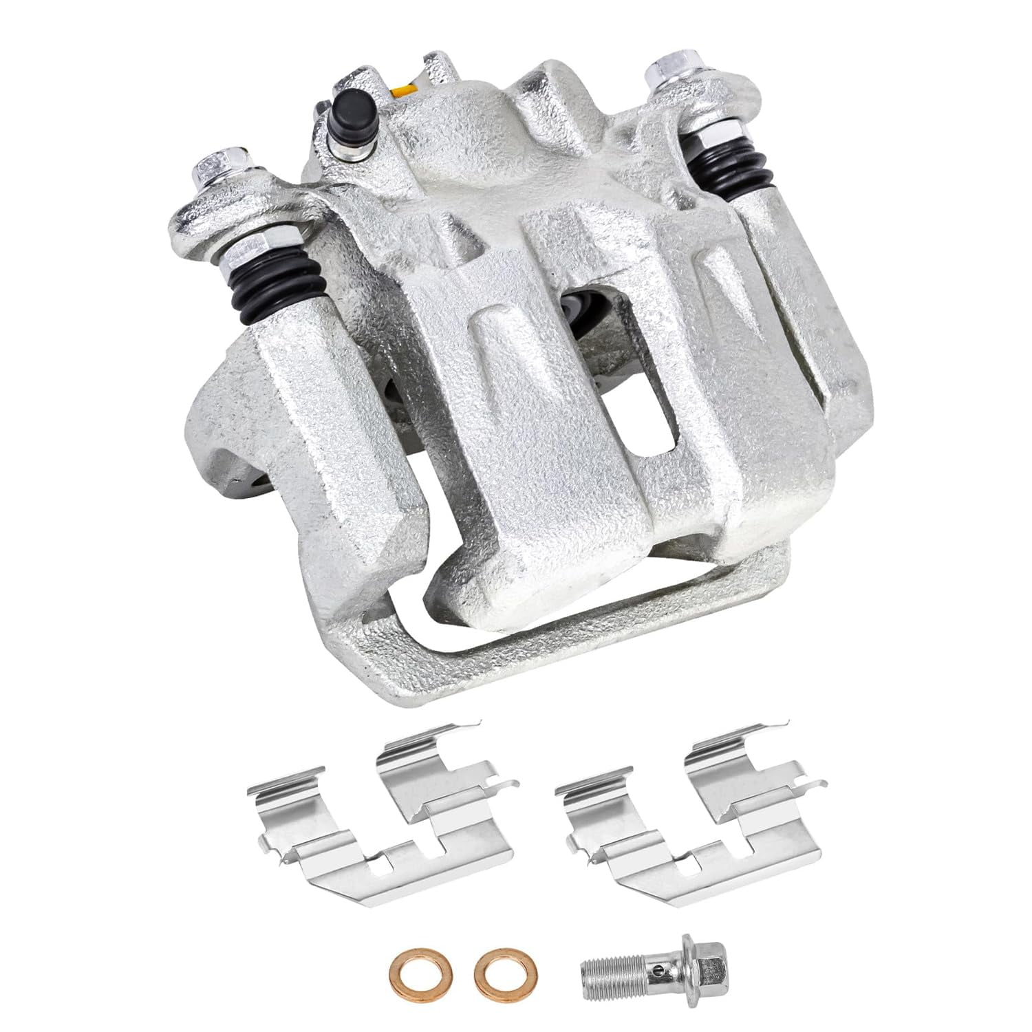 Detroit Axle - Rear Left Right Brake Calipers w/Bracket Replacement for 2005 2006 2007 2008 2009 2010 Honda Odyssey