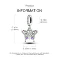 thumbnail image 5 of MULA S925 Sterling Silver Btacelets Charms for Bracelets Making Lucky Butterfly Pet Charm for Women, 5 of 6