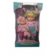 Celebrating Sisters 13"/16" Dolls & Accessories Set, Unicorn, Blond, Blue Eyes