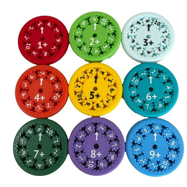 Promotion!Maojin Hilanderos de operaciones matemáticas: inquietos que están aprendiendo matemáticas, división y multiplicación por uno (suma o resta 9)