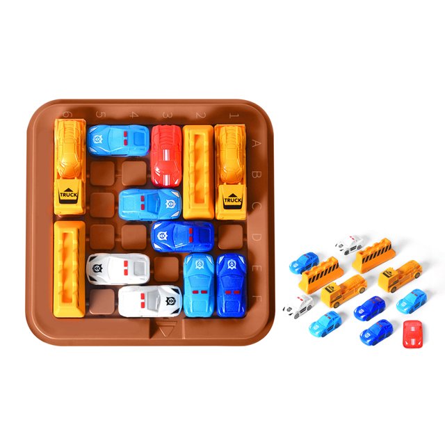 Juego Tráfico Coches Con Cerebro Lógico Juegos Deslizantes para Sacar El Coche Y Niñas
