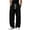AT22_Black, variant on Baggy Sweatpants Men Wide Leg Loose Fit Lounge Gym Solid Casual Joggers Oversized Pants with Pockets Light Gray M
