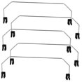 thumbnail image 3 of IFANLANDOR 5Pcs Metal Shelf Dividers For Office Galvanized Iron Shelf Division Supermarket Management, 3 of 6