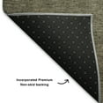 thumbnail image 5 of Addison Rugs Mayfield Premium Machine Washable Transitional Ombre Taupe Round Rug, 8' x 8', 5 of 6