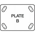 thumbnail image 2 of Manufacturer Varies Plate Caster,Swivel,Rubber,5 5/8"H 1ULH9, 2 of 2