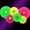 5color Fans, variant on 6Pcs UV Neon Party Hanging Paper Fans Flower Glow in The Dark Glow Party Supplies and Decorations Glow in The Dark Blacklight Reactive Fluorescent Black Light Neon Party Supplies for Birthday Wedding
