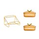 thumbnail image 1 of Cesta de frutas, plato para aperitivos, elegante soporte multifuncional para almacenar frutas rejillas estilo C 2, 1 of 6